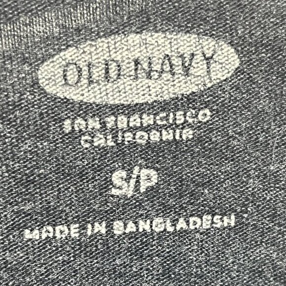 Old Navy Men’s Long Sleeve Crewneck Tee - Size Small - Heather Navy Blue - Picture 8 of 8